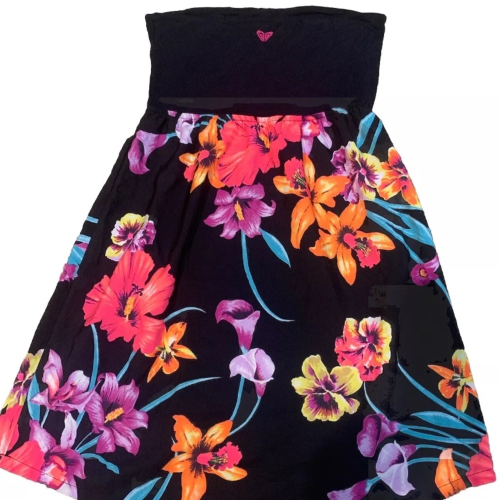 Roxy strapless dress